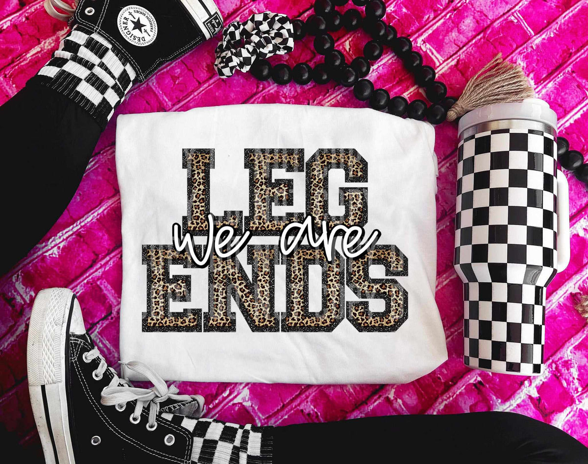 We are legends leopard filled (caplinger) 70945 DTF transfer