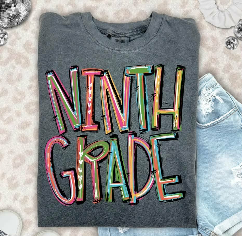 Ninth grade pixie words (S&G) DTF Transfer