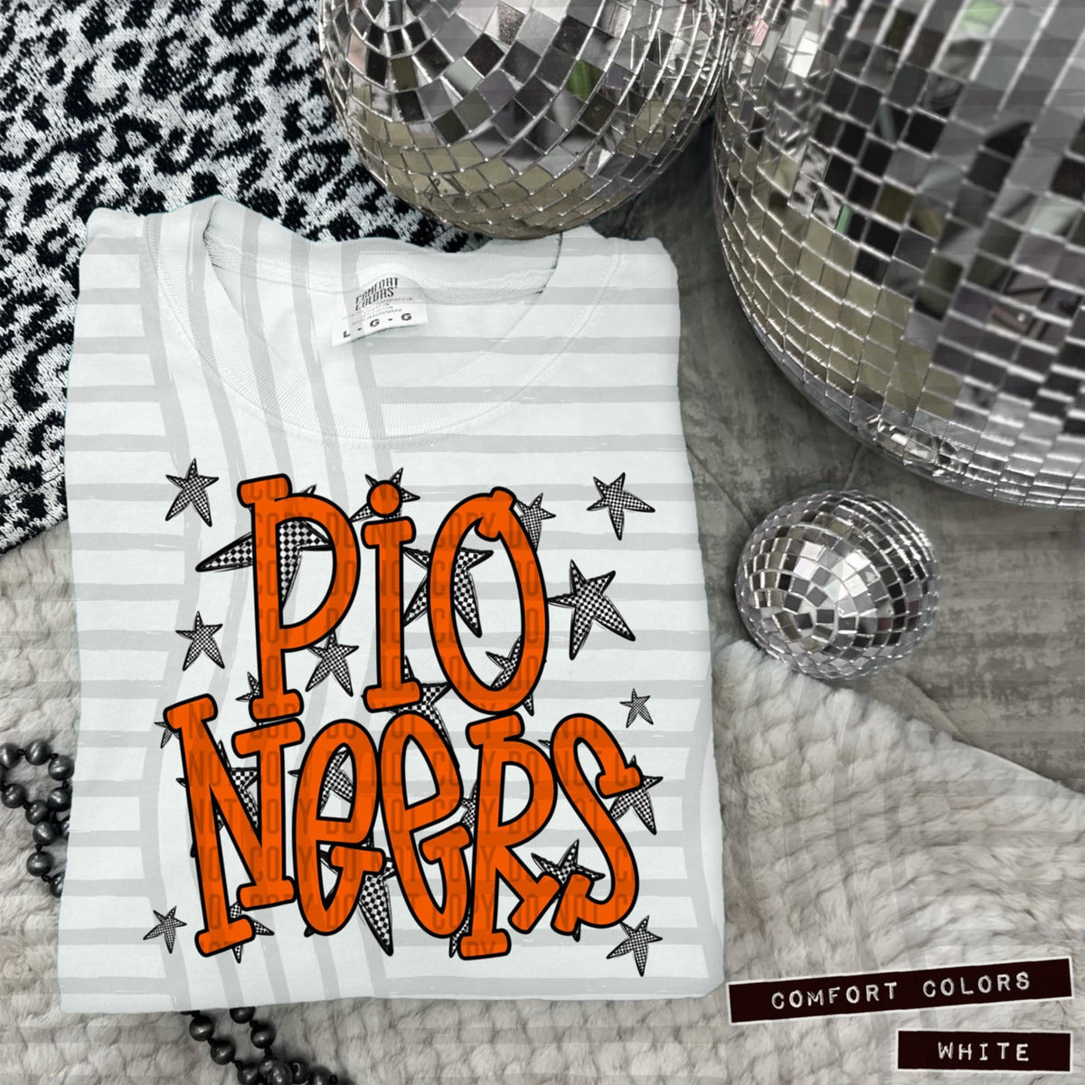 Orange Staggered Mascots (Caplinger)