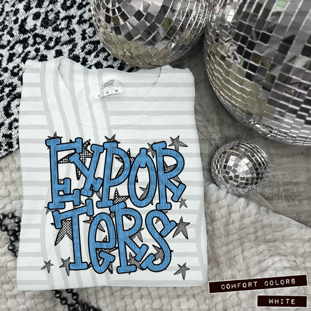 Col Blue Staggered Mascots (Caplinger)