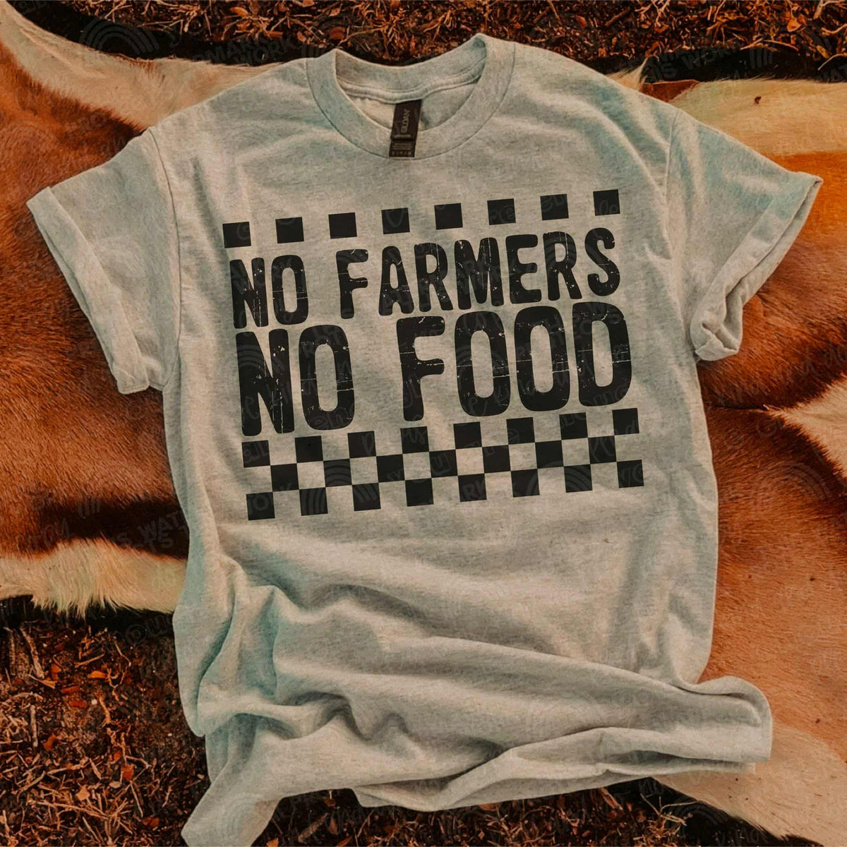 No Farmers No Food (Sal) DTF transfer