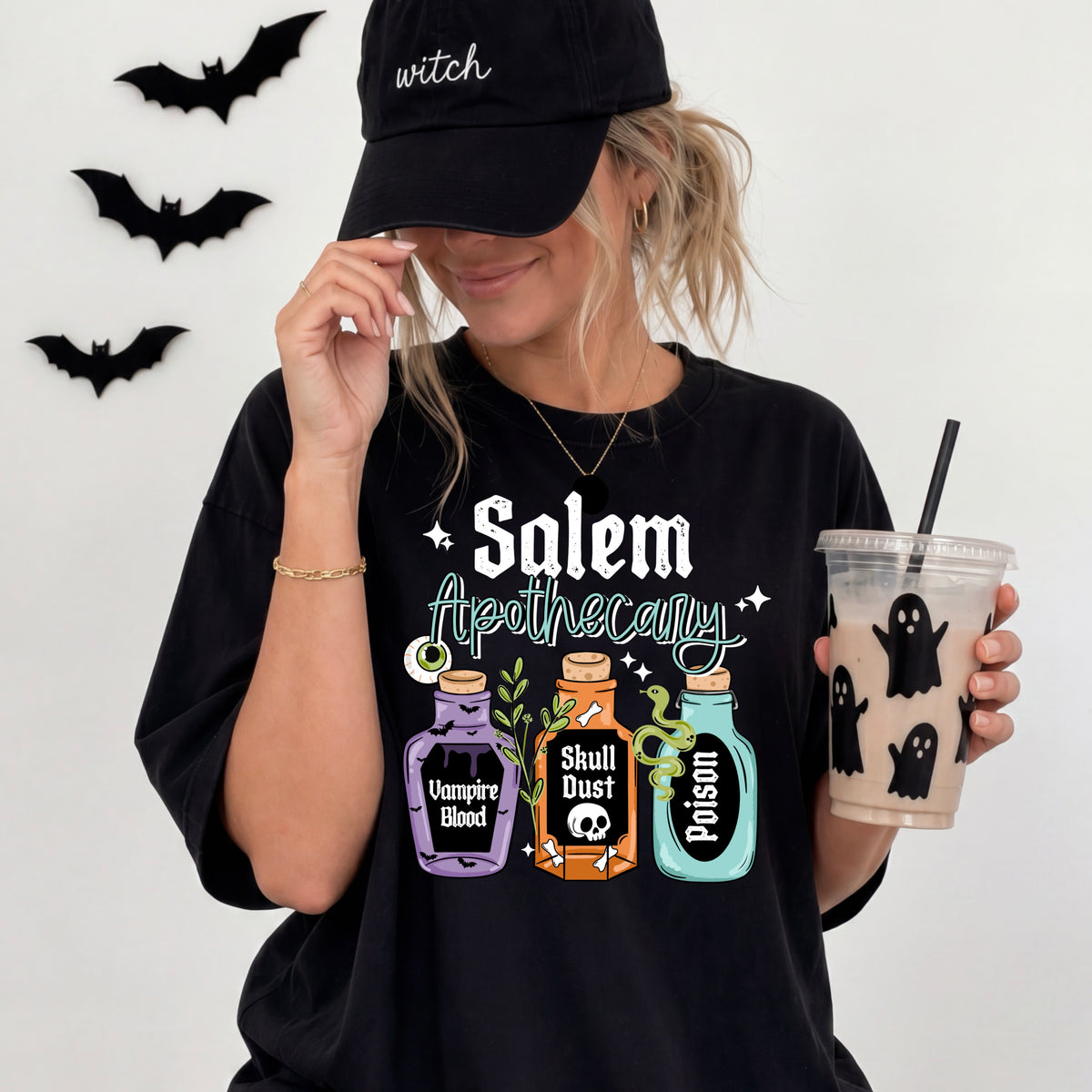 Salem Apothecary (white) (csc) DTF Transfer
