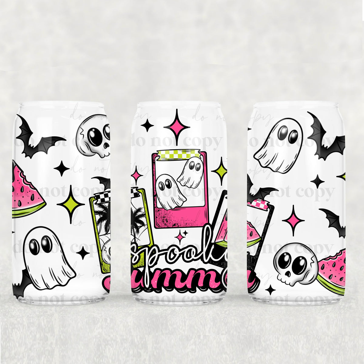 Spooky summer (CSC) UV DTF WRAP