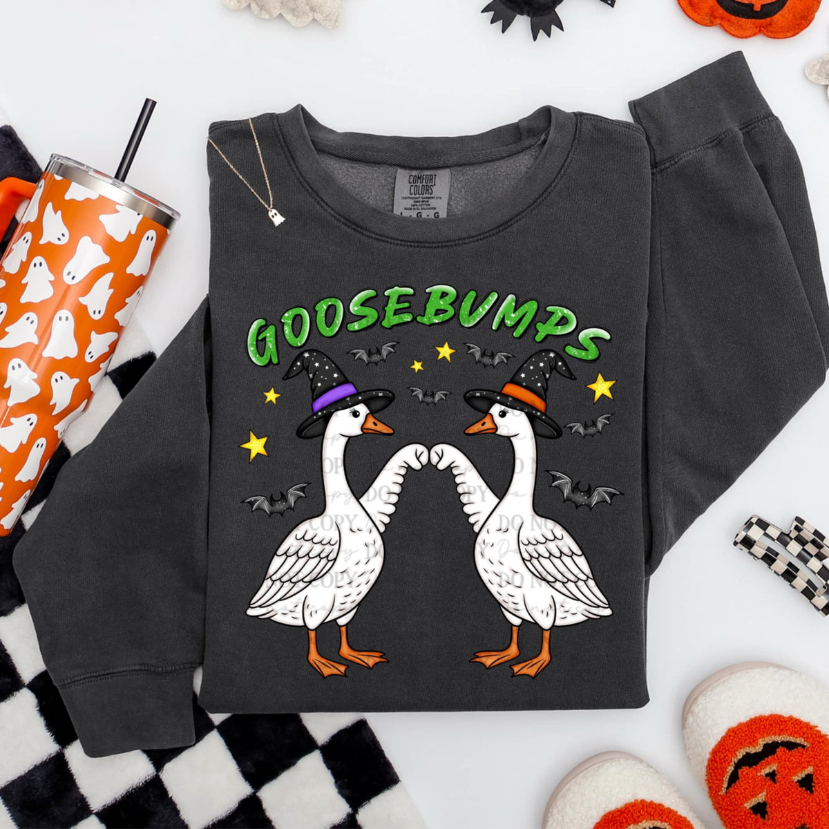 Goosebumps geese (abd) DTF transfer