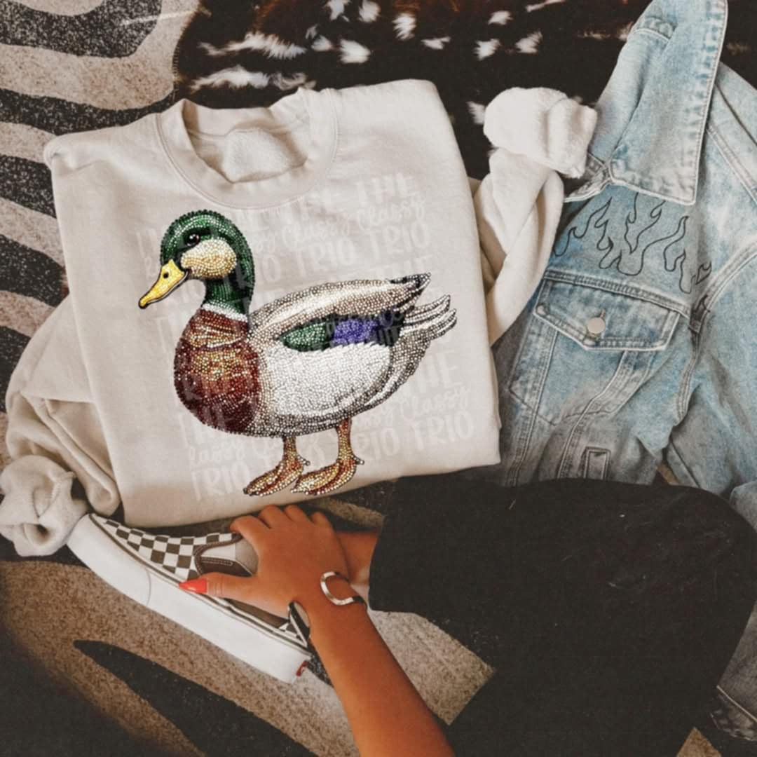 Mallard duck (Classy) 95256 DTF transfer