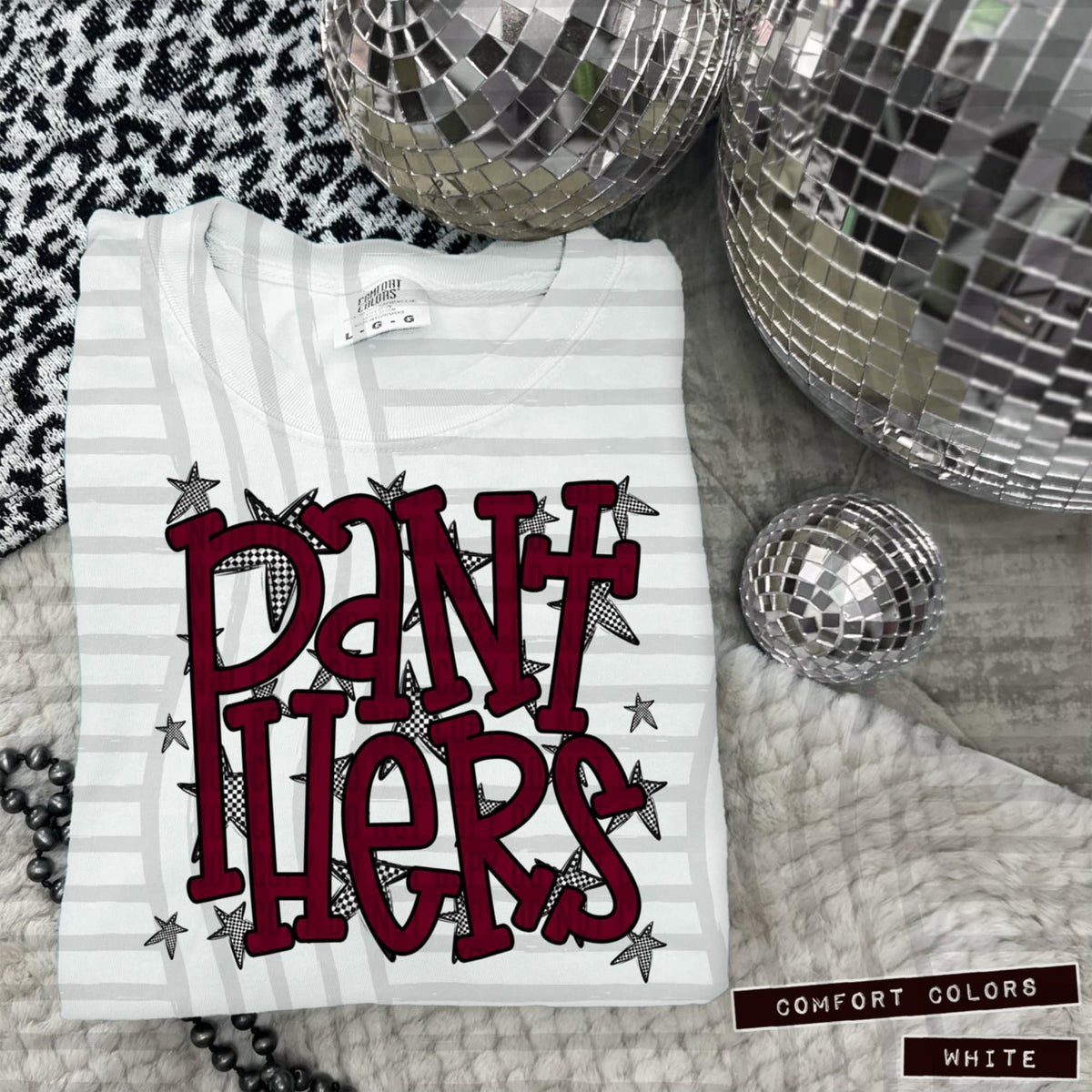 Maroon Staggered Mascots (Caplinger)