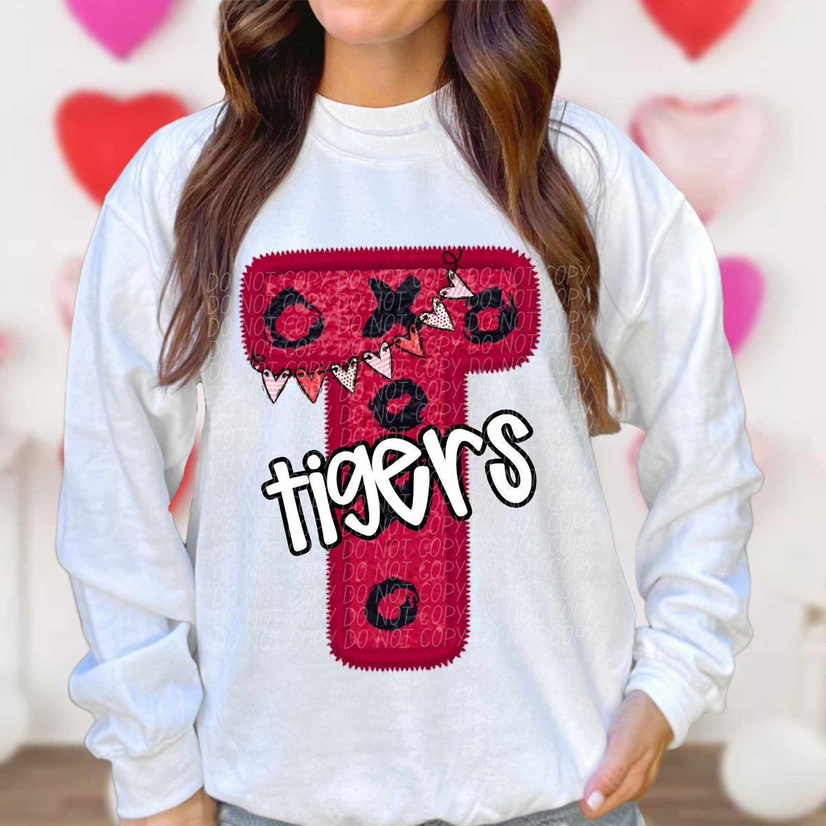 T tigers valentine (CITY) 79019 DTF transfer
