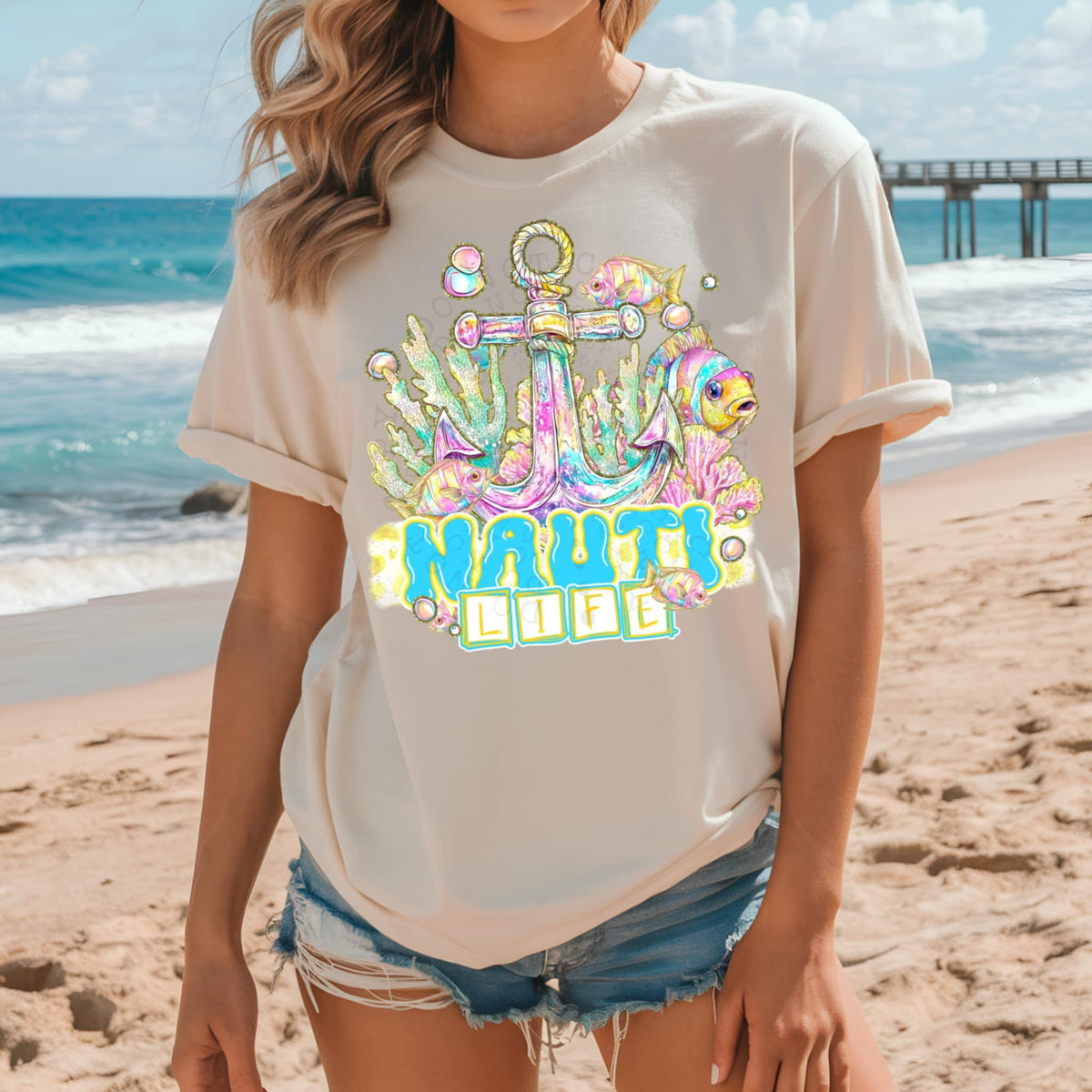 Nauti life anchor (C’s) 97836 DTF transfer