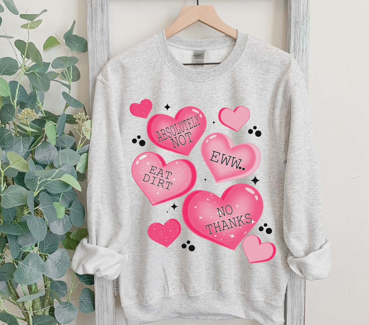 Anti Valentines hearts (Linda) DTF transfer