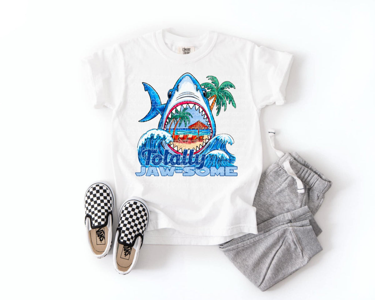 Totally Jawsome (scg) DTF transfer