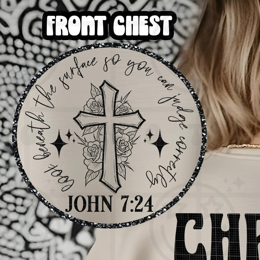 Christian and tatted POCKET (C’s) DTF Transfer