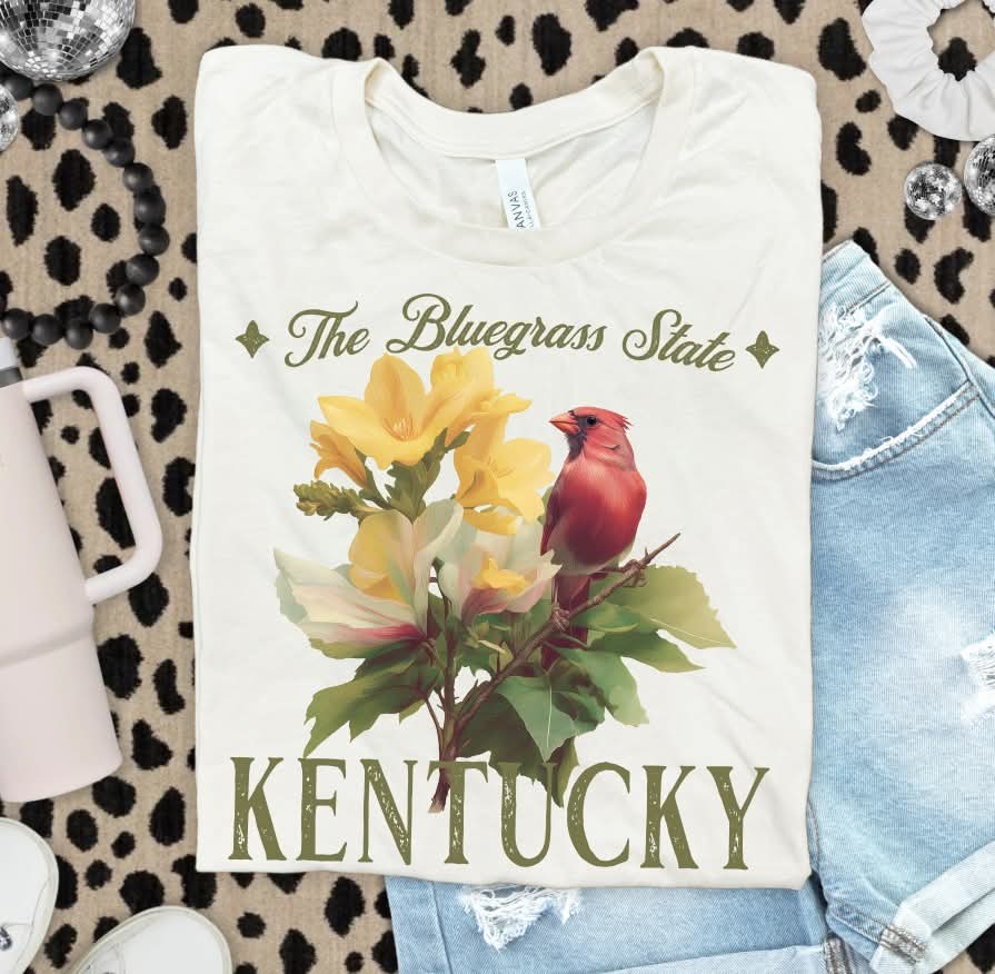 Kentucky flowers (s&g) DTF Transfer