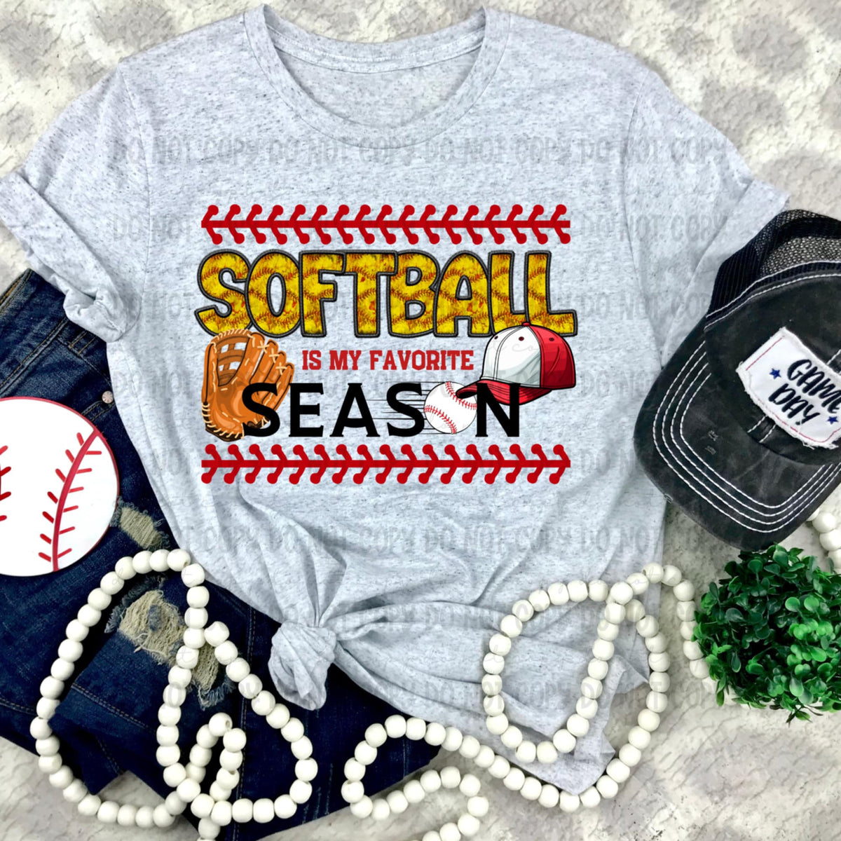 Softball is my favorite season (REVEL) 91243 DTF transfer