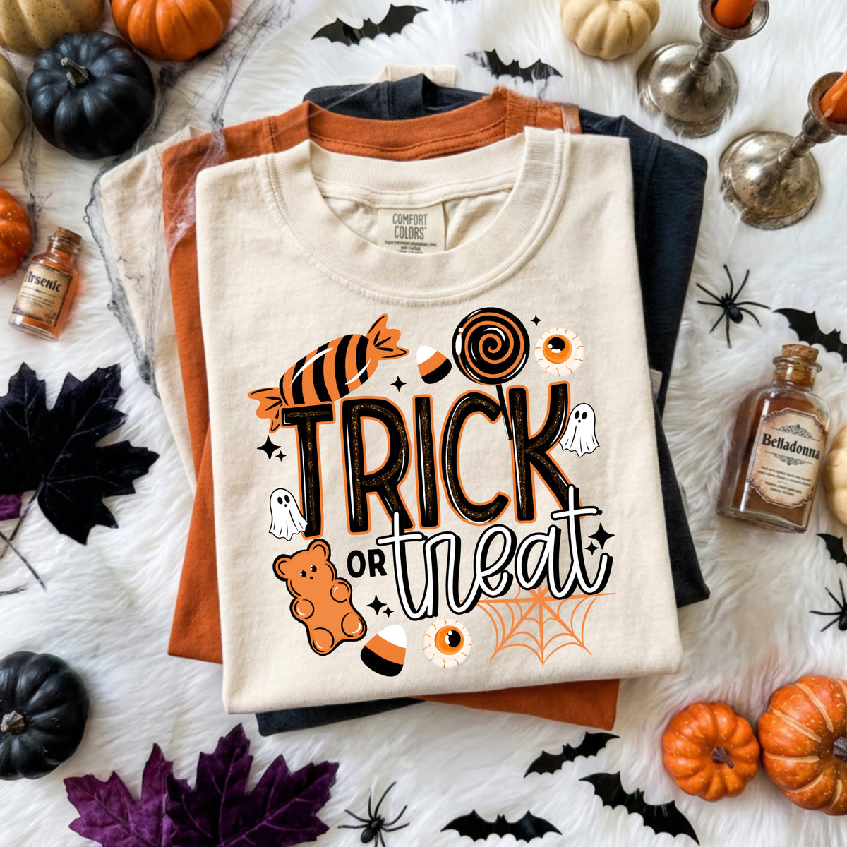 Trick or Treat (csc) Sunday Special DTF transfer
