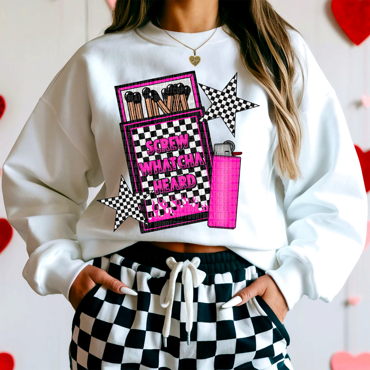 Screw whatcha heard 90315 DTF transfer