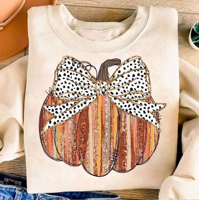 Fall pumpkin 64942 DTF transfer