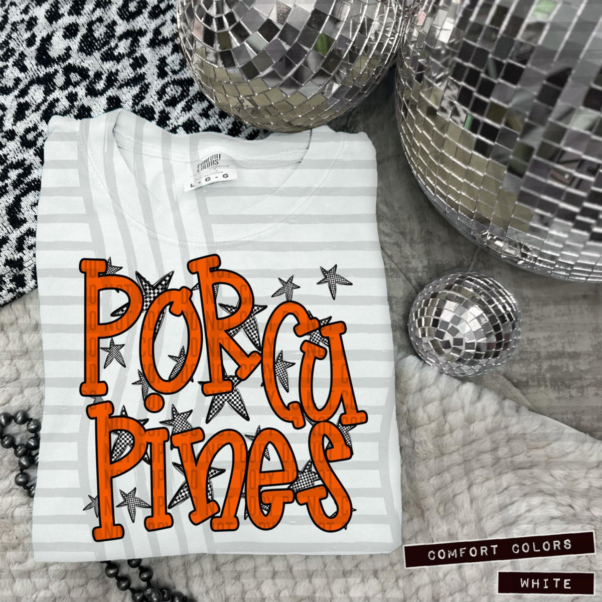 Orange Staggered Mascots (Caplinger)