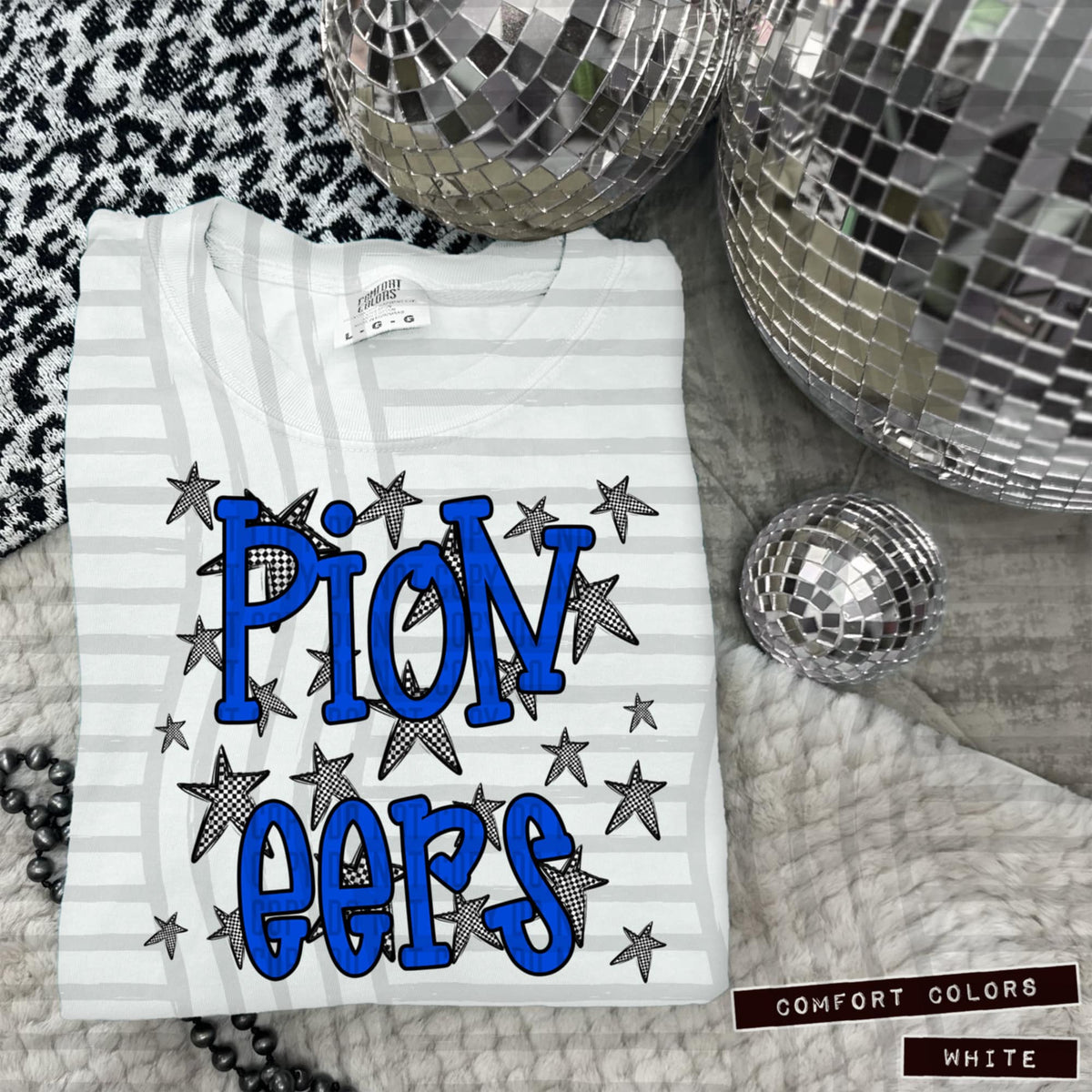 Blue Staggered Mascots (Caplinger)