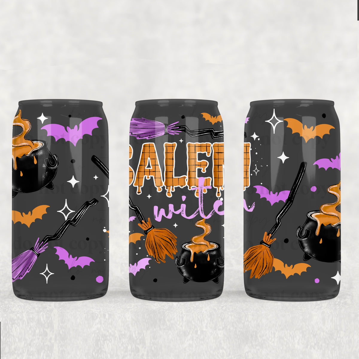 Salem witch (CSC) UV DTF WRAP