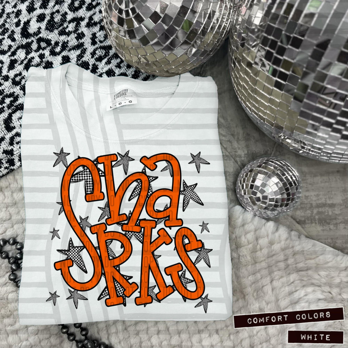 Orange Staggered Mascots (Caplinger)