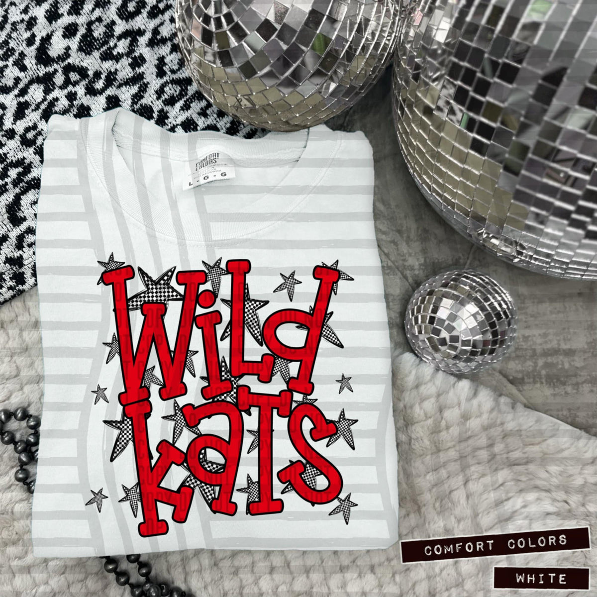 Red Staggered Mascots (Caplinger)