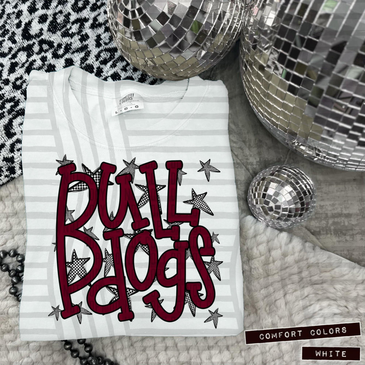 Maroon Staggered Mascots (Caplinger)