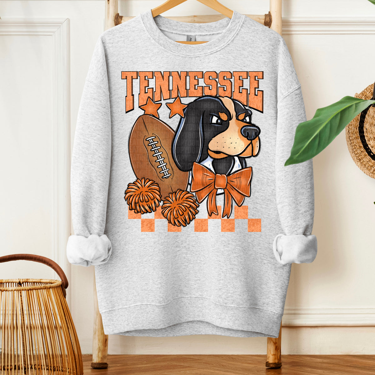 Tennessee dog and football DTF transfer