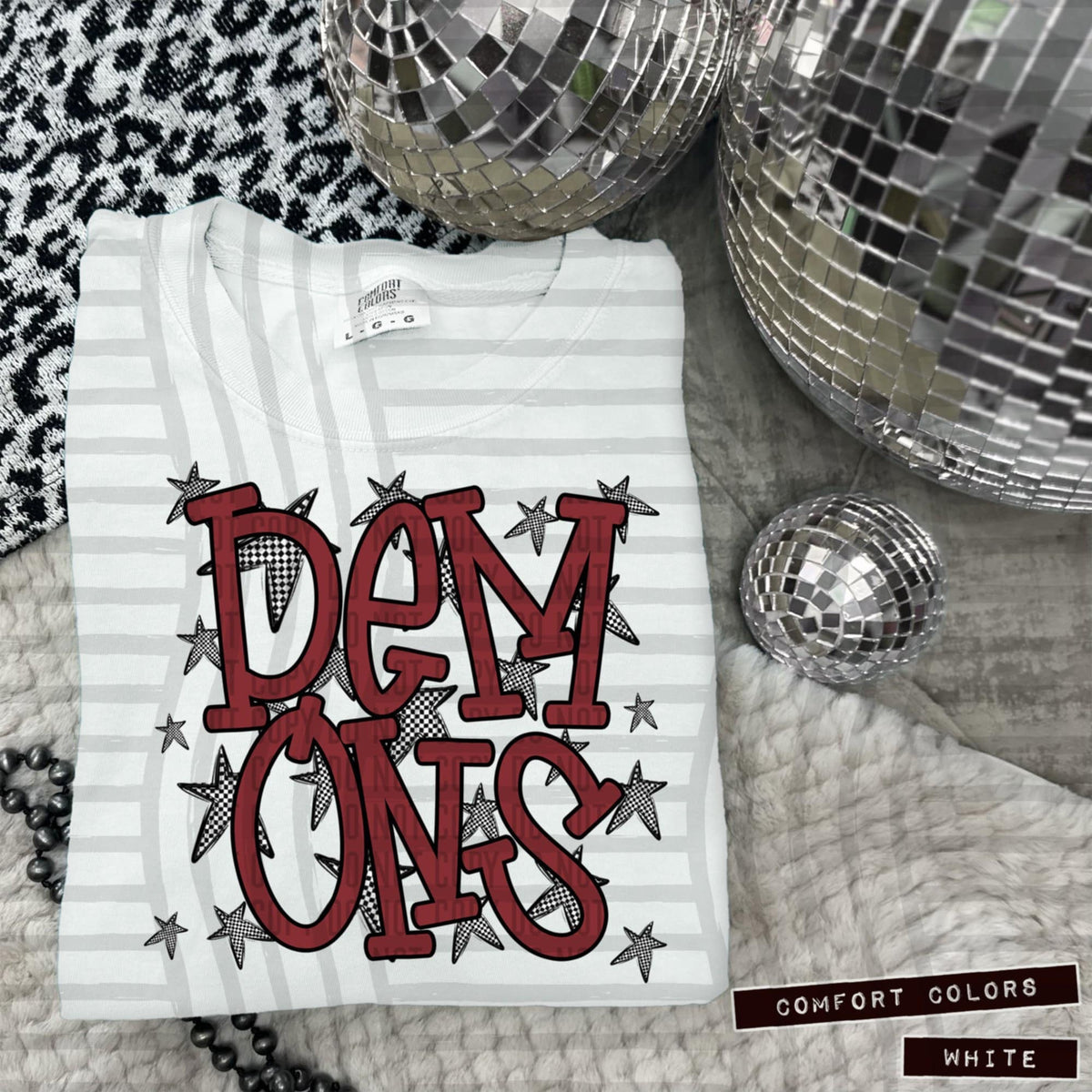 Crimson Staggered Mascots (Caplinger)