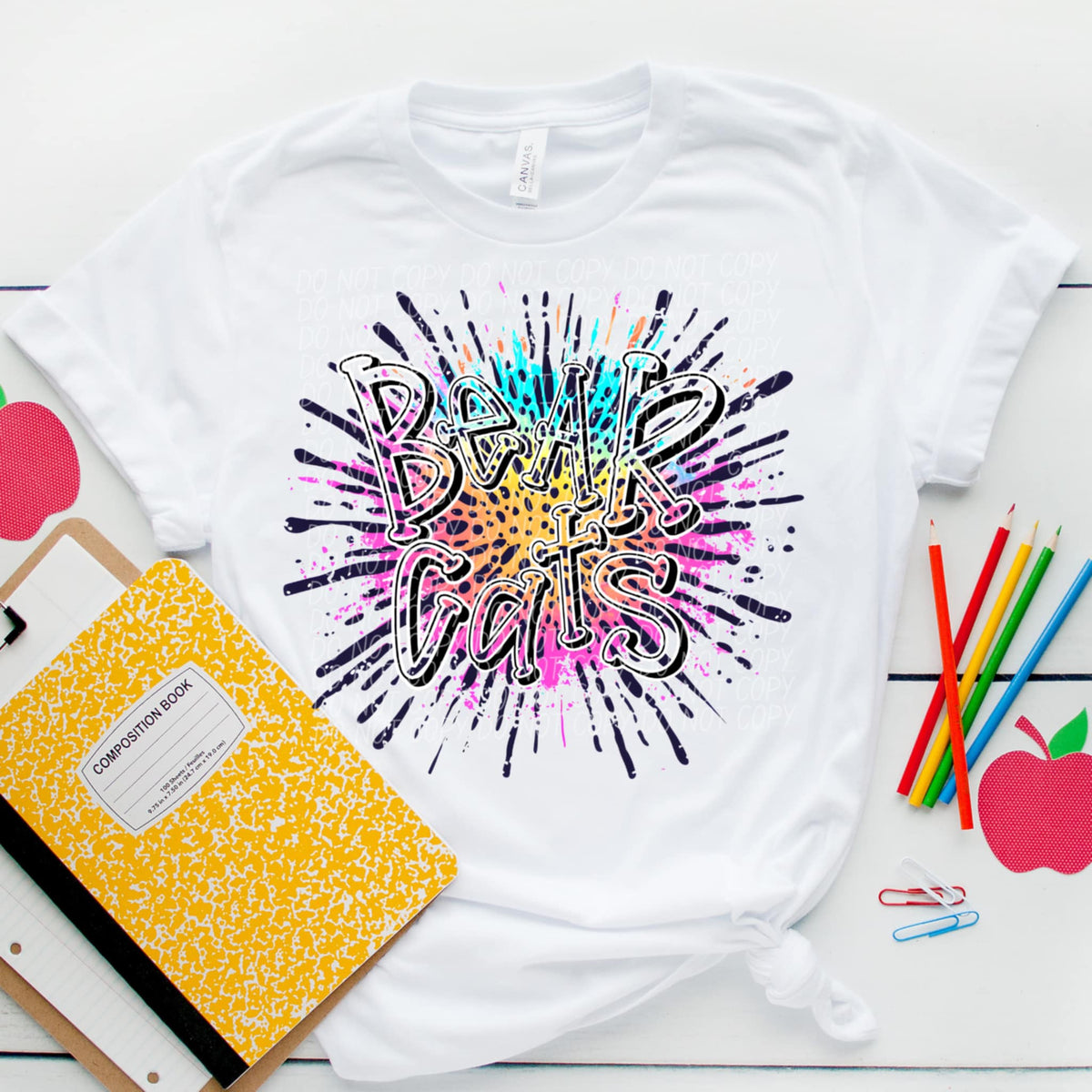 Colorful Burst Mascots (City)