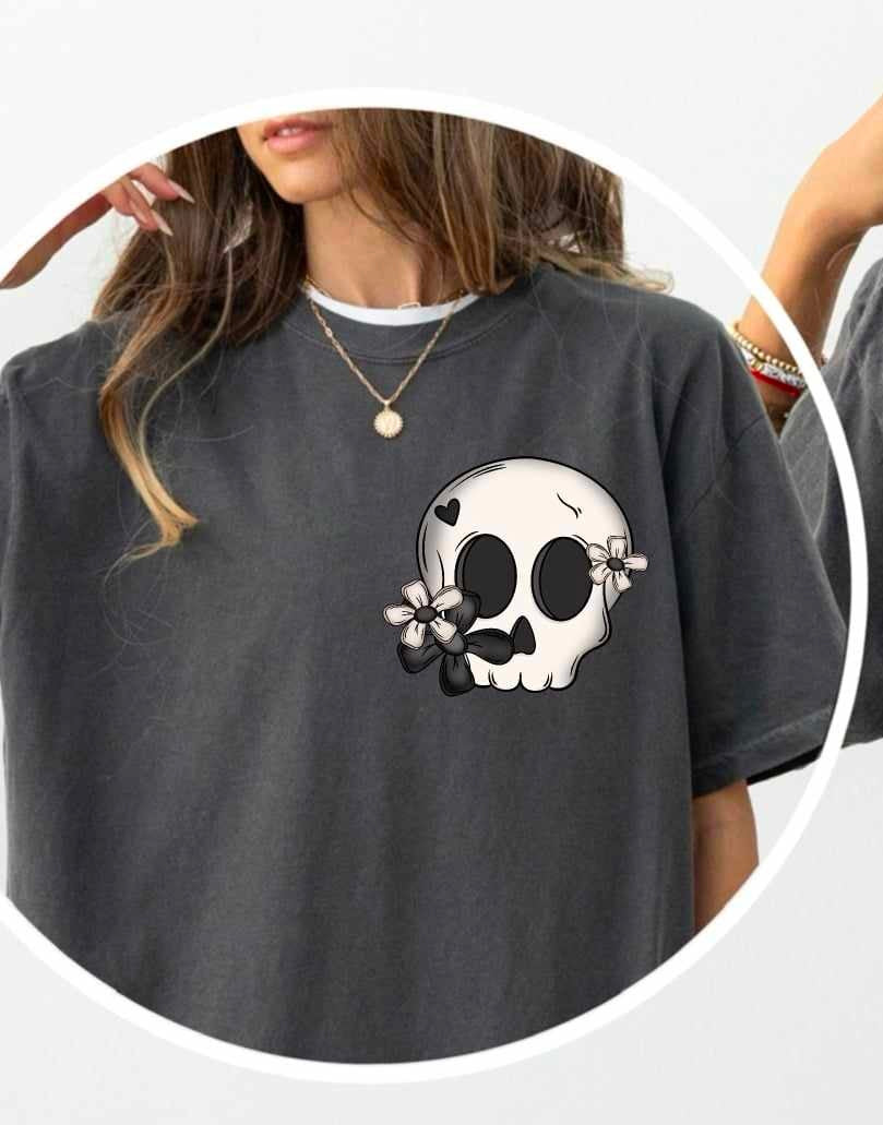 Haters skull pocket (CSC) 55180 DTF transfer