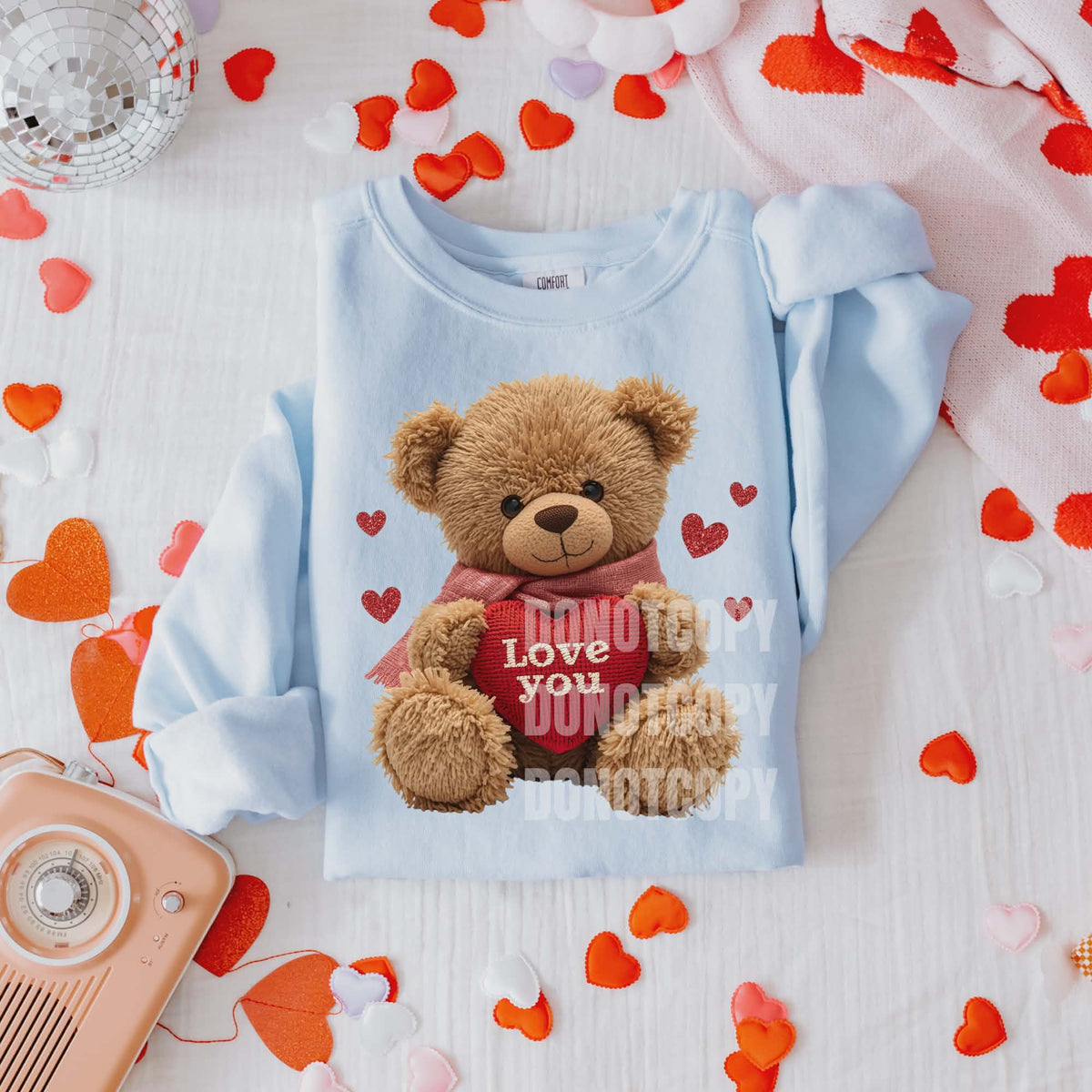 Love You Bear (CSG) DTF Transfer