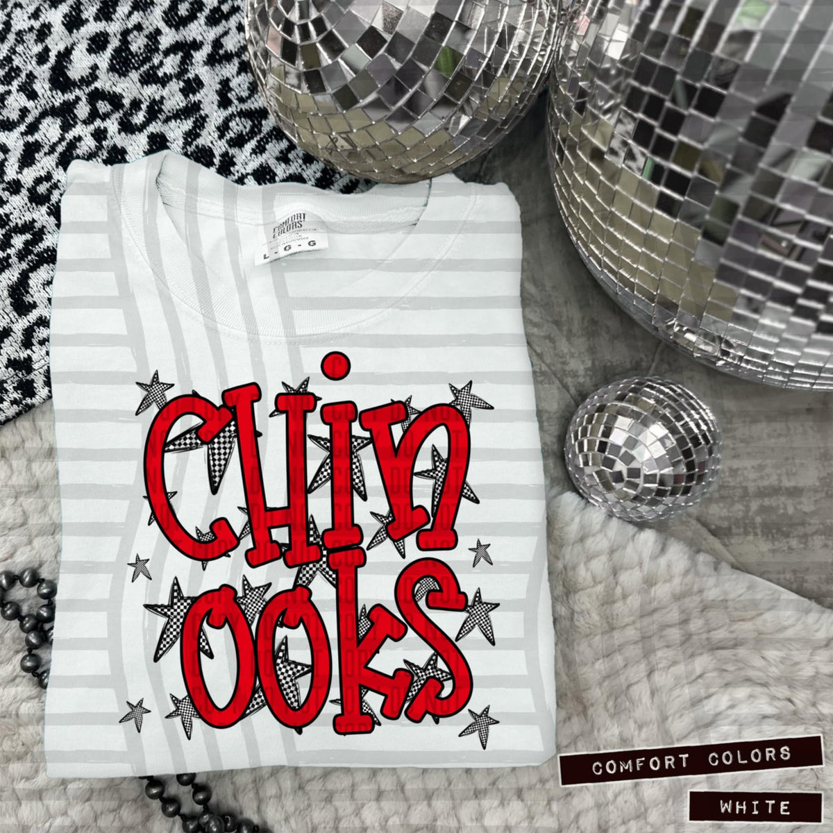 Red Staggered Mascots (Caplinger)