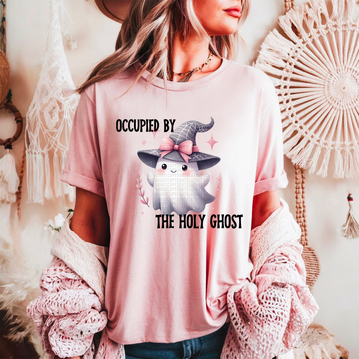 Occupied by the Holy Ghost 91801 DTF transfer