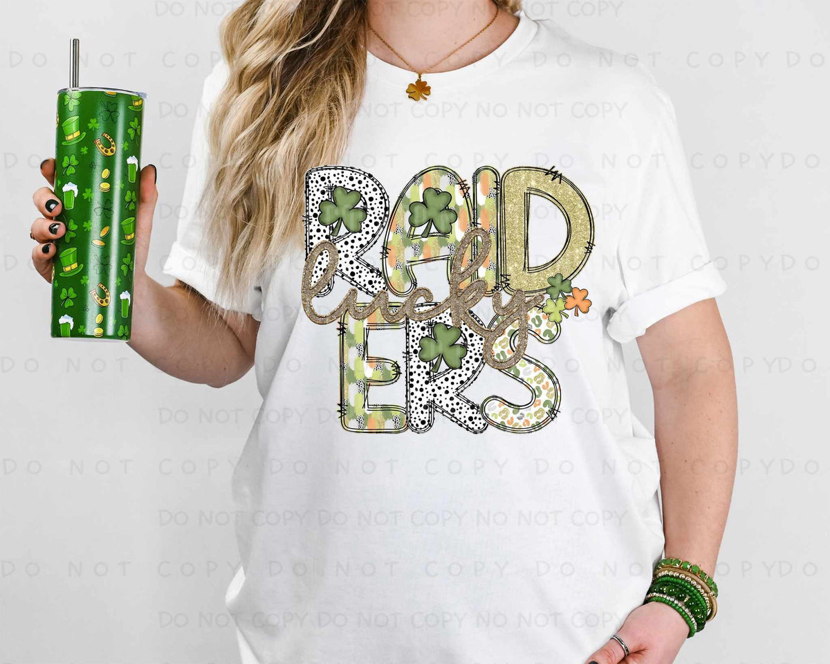 Lucky raiders st Patrick patterns (caplinger) 82487 DTF transfer