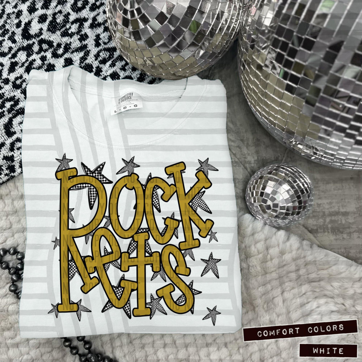 Gold Staggered Mascots (Caplinger)