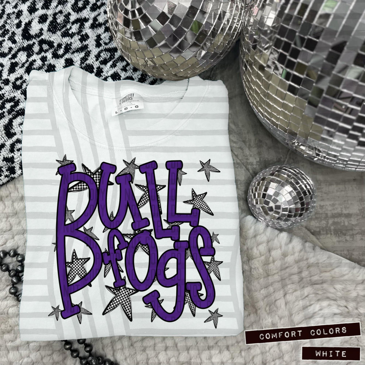 Purple Staggered Mascots (Caplinger)