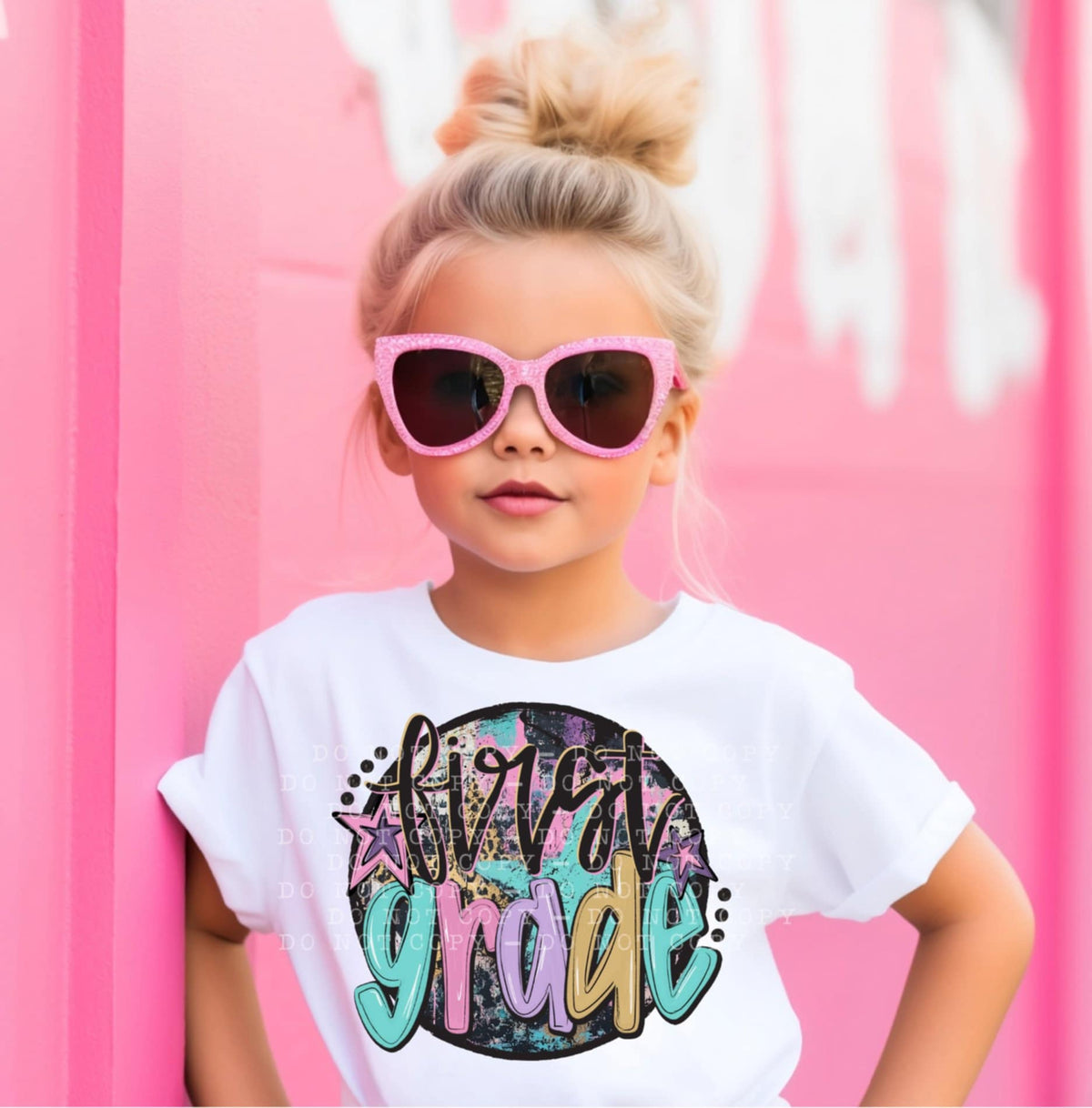 First grade circle (Bellab) 107327 DTF transfer