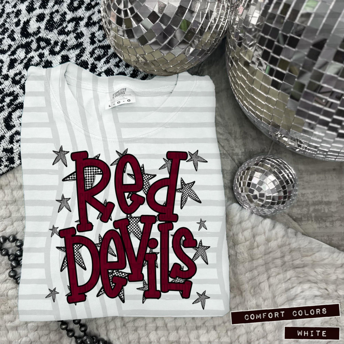 Maroon Staggered Mascots (Caplinger)