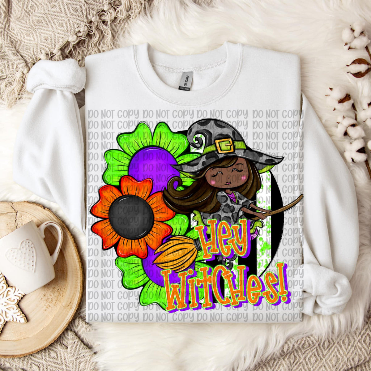 Hey Witches VP DTF transfer