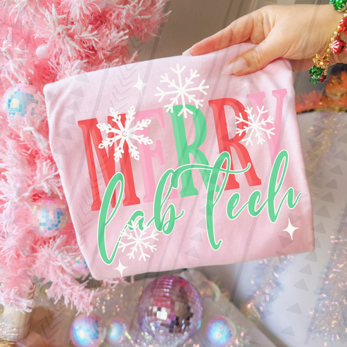 Merry Lab Tech (TGG) DTF Transfer