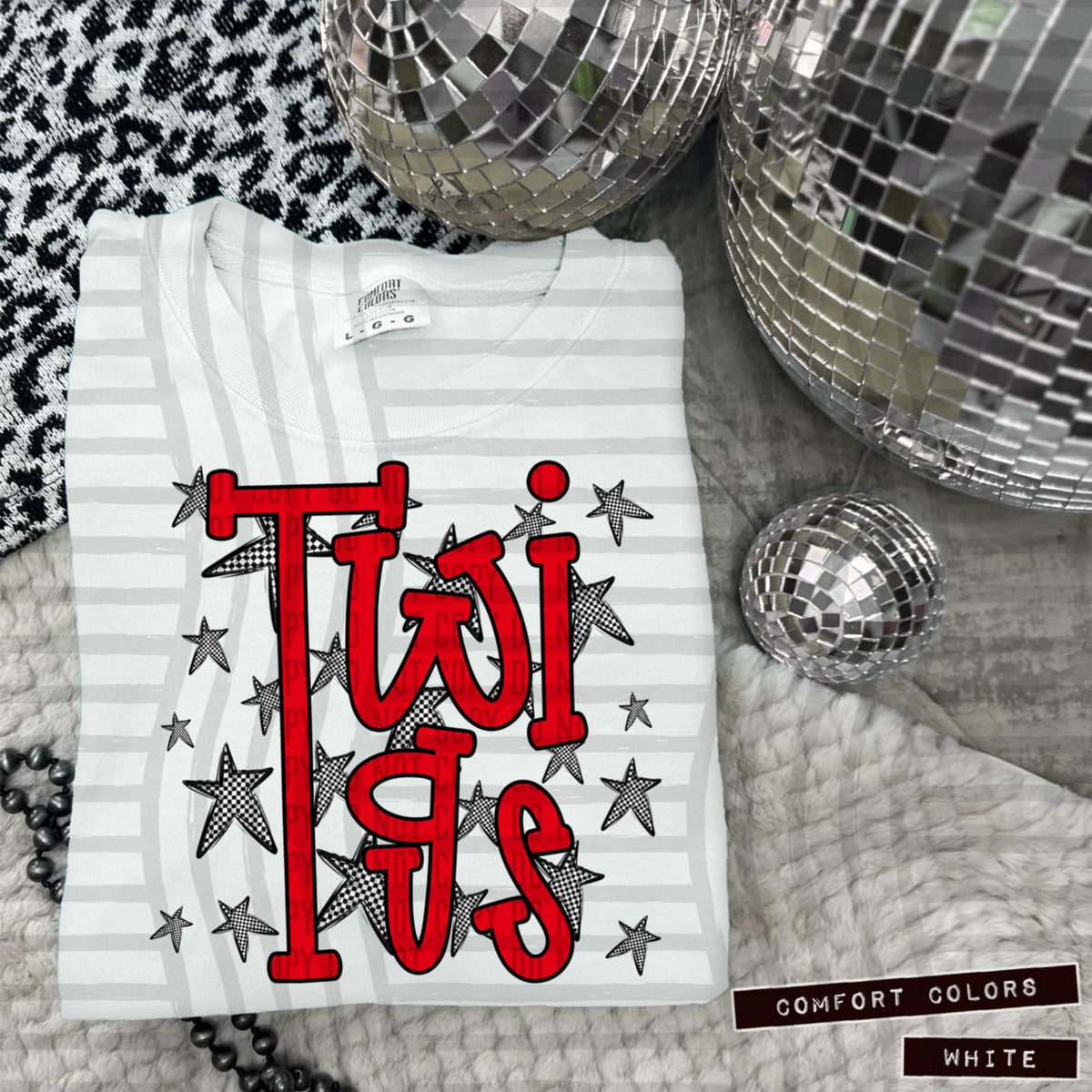 Red Staggered Mascots (Caplinger)