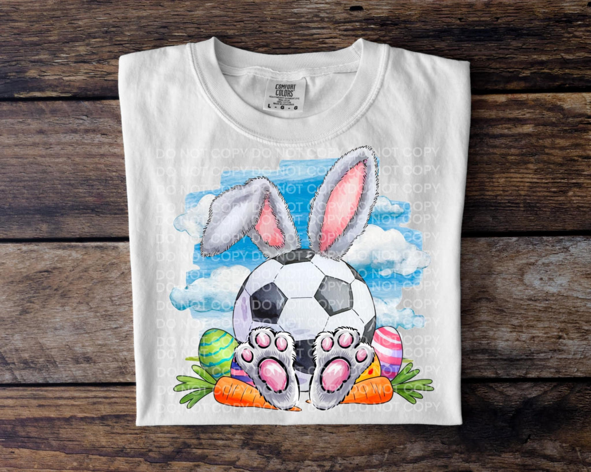 Easter soccer ball (SCG) 92226 DTF transfer