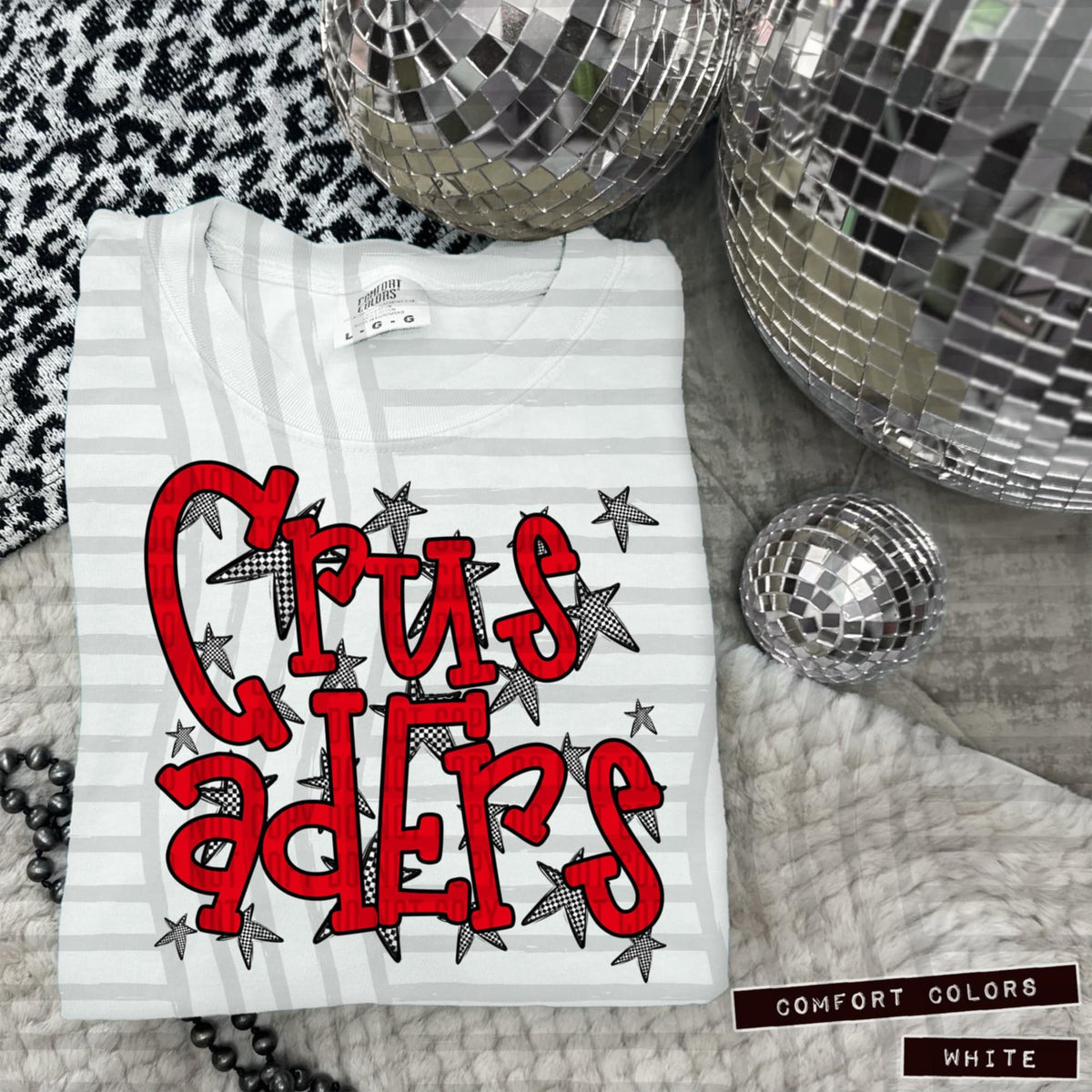 Red Staggered Mascots (Caplinger)