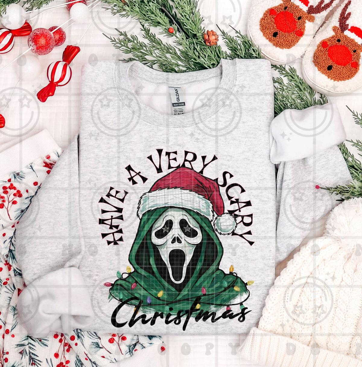 Very Scary Christmas GF (HW) DTF transfer