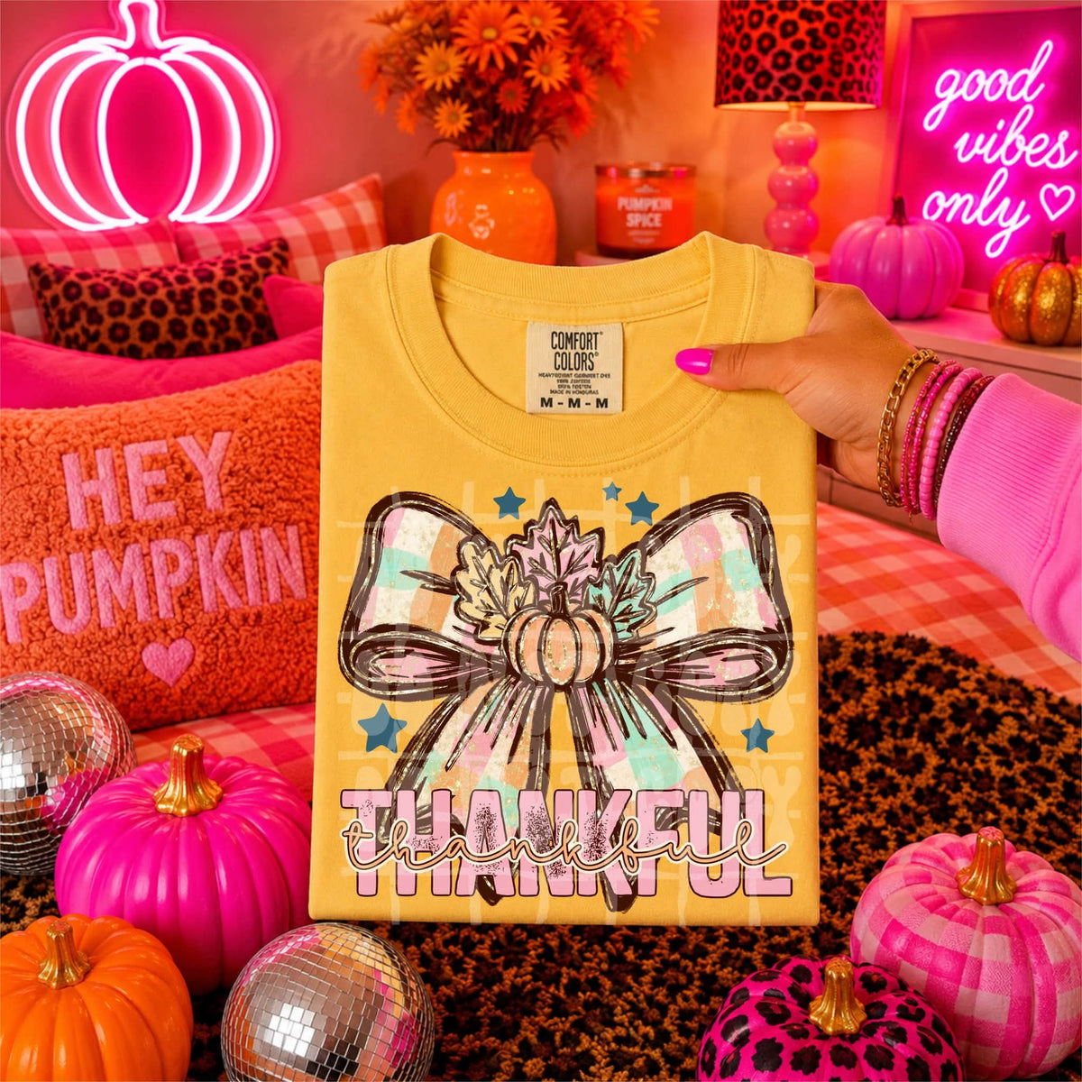 Thankful bow (C’s) DTF Transfer