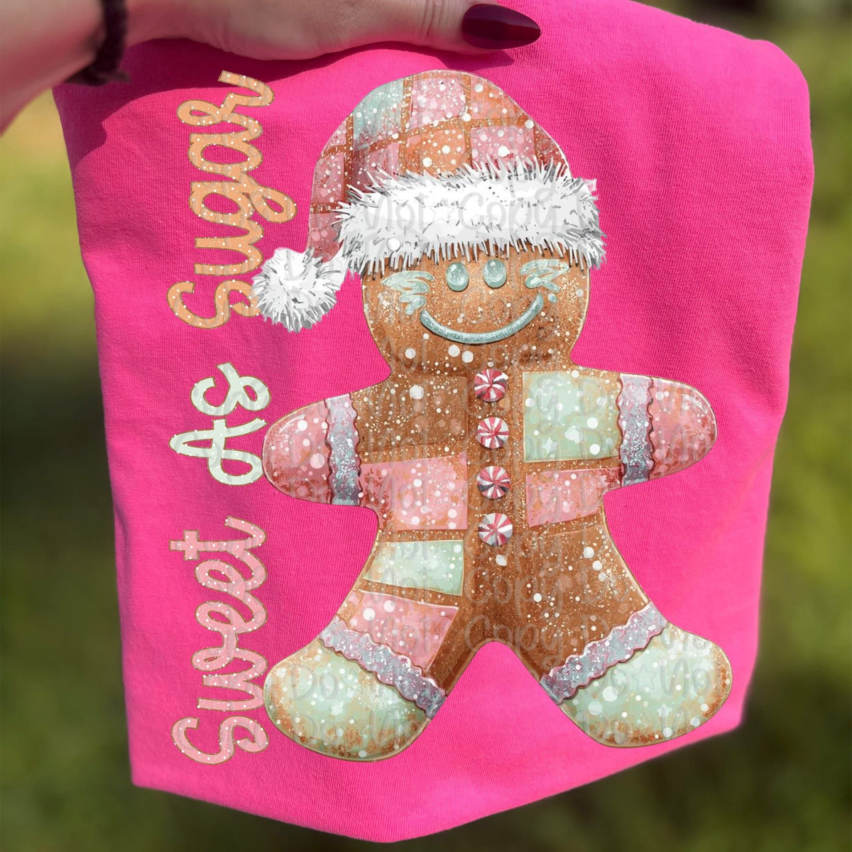 Sweet and Sugar pastel gingerbread (Virgo) DTF Transfer