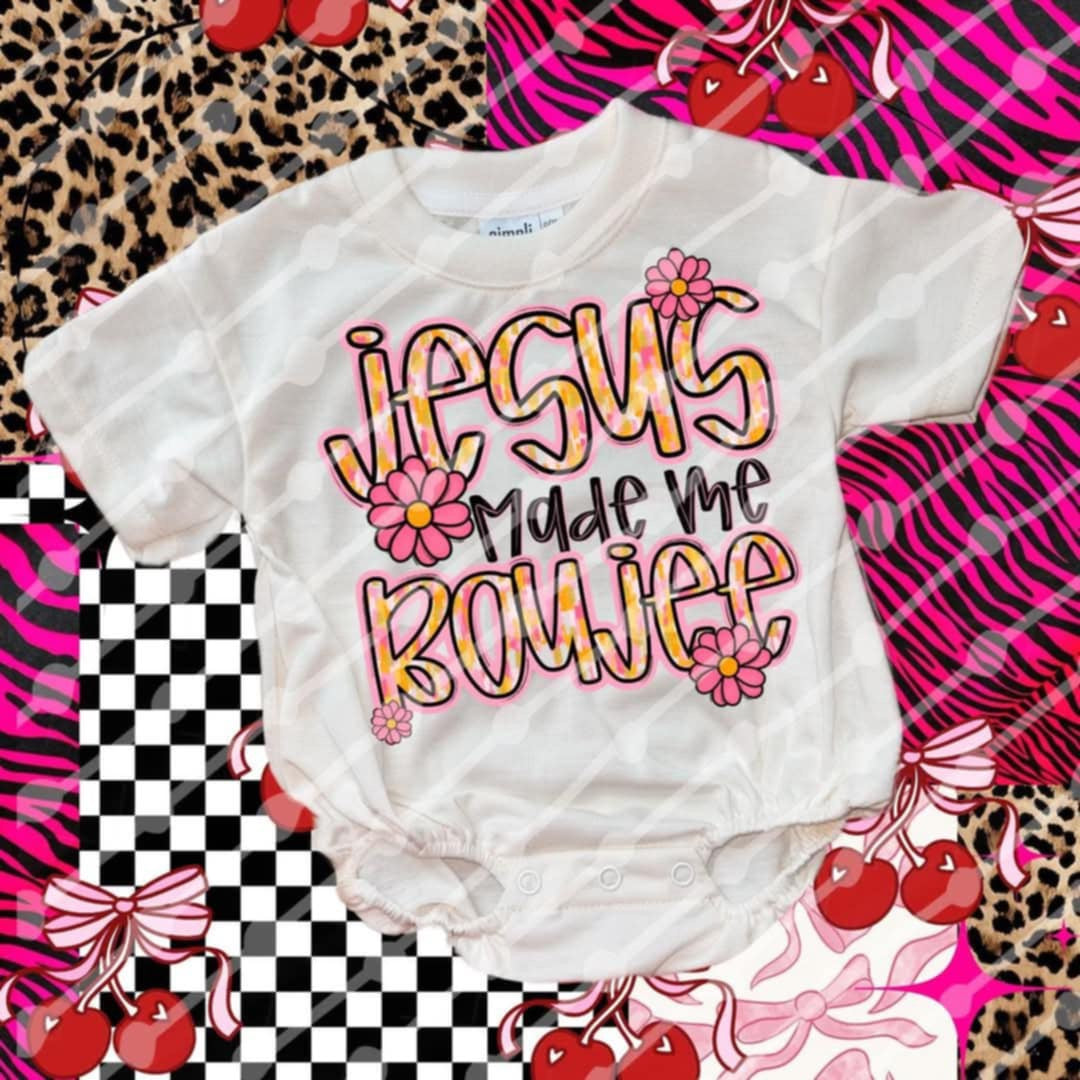 Jesus made me boujee (JBD) 96588 DTF transfer