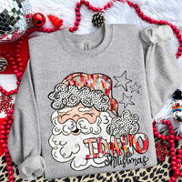 Idaho Christmas Santa (SW) 67221 DTF transfer