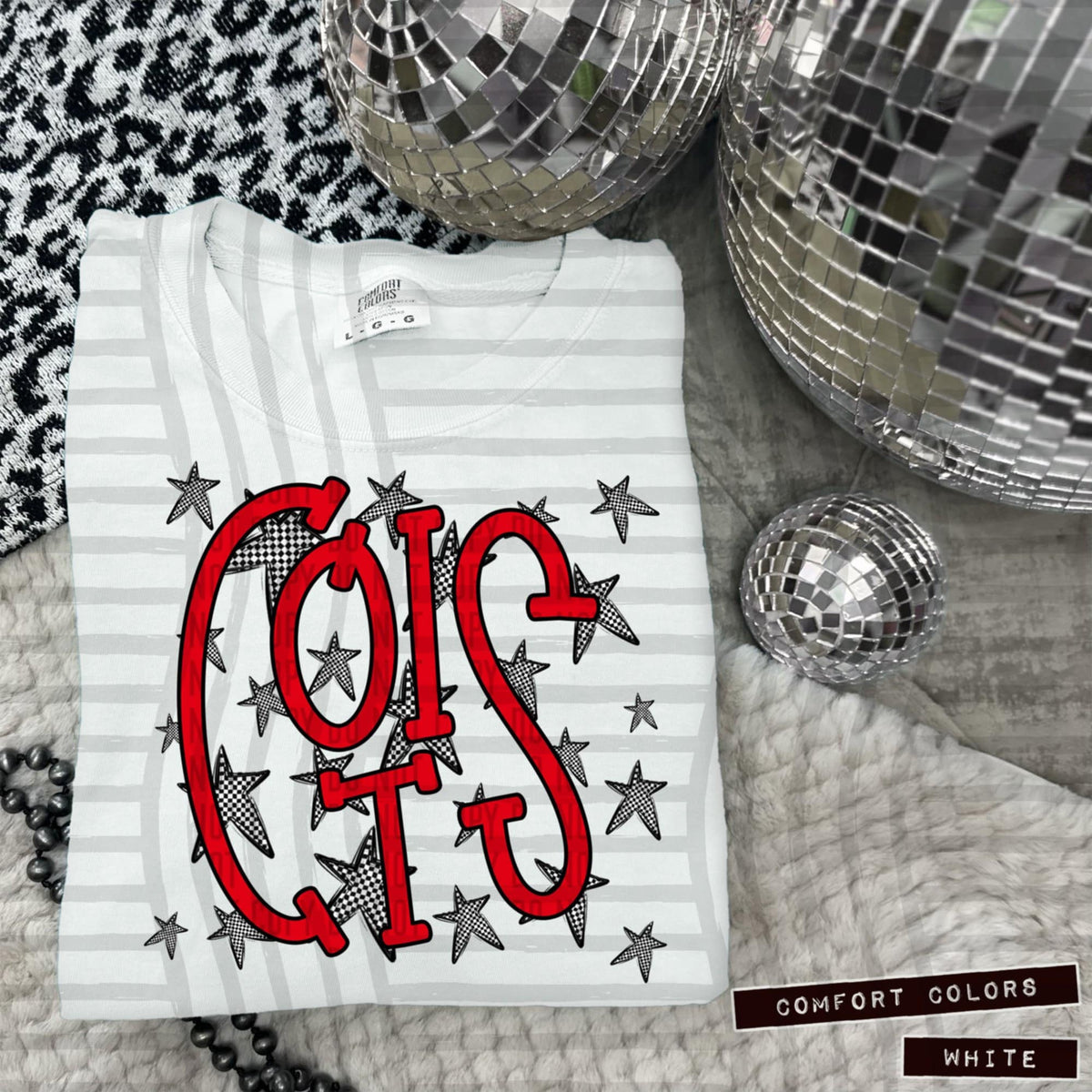 Red Staggered Mascots (Caplinger)