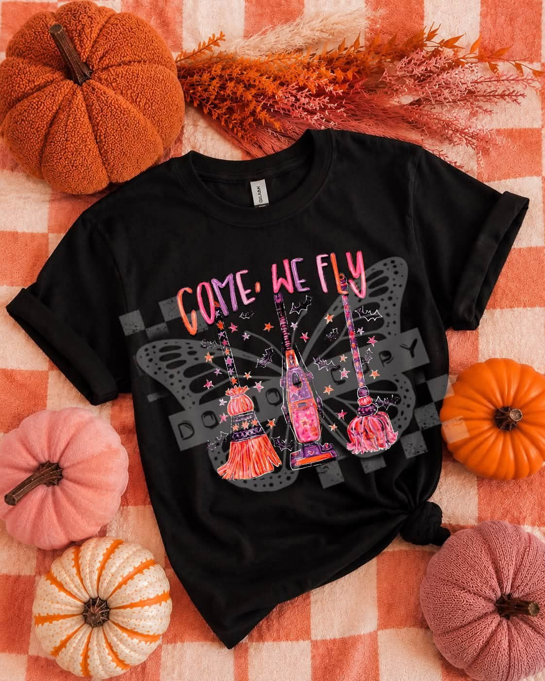 Come we fly brooms (PH) DTF Transfer